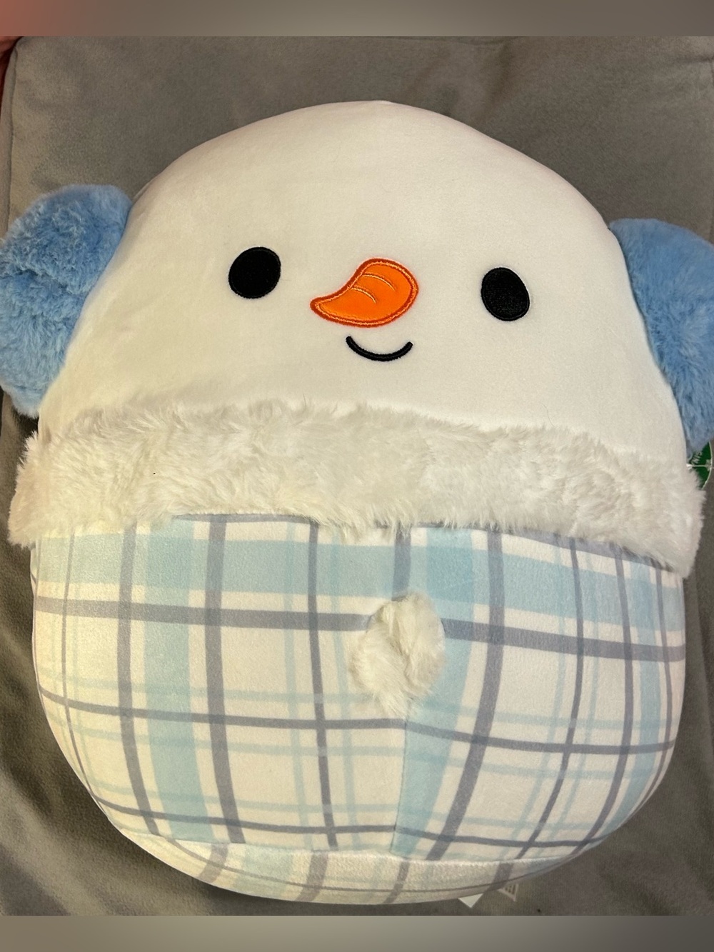 Squishmallows Manny Christmas snowman 12” NEW 2024